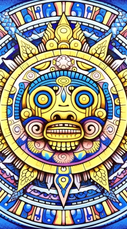 coque Aztec God Shield