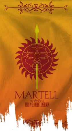 coque Flag House Martell