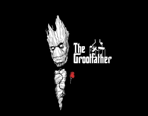 coque GrootFather is Groot x GodFather