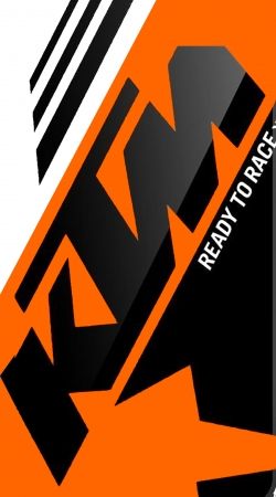 coque KTM Racing Orange And Black