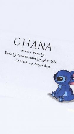 coque Ohana signifie famille