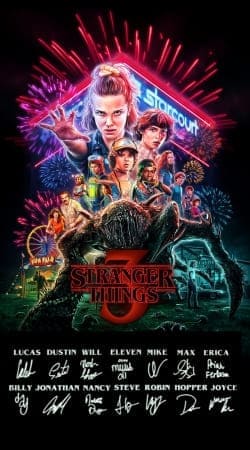 coque Stranger Things 3 Dedicace Limited Edition