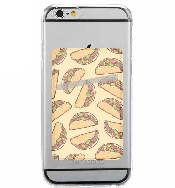 Slot Taco seamless pattern mexican food 