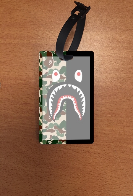 Portaindirizzo Shark Bape Camo Military Bicolor 