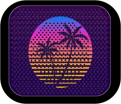 altoparlante Classic retro 80s style tropical sunset 
