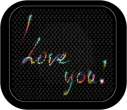 altoparlante I love you - Rainbow Text 