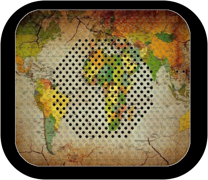 altoparlante mappa del mondo globo 