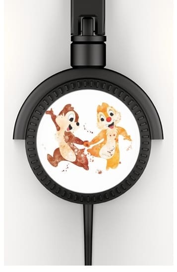 Cuffie Chip And Dale Watercolor 