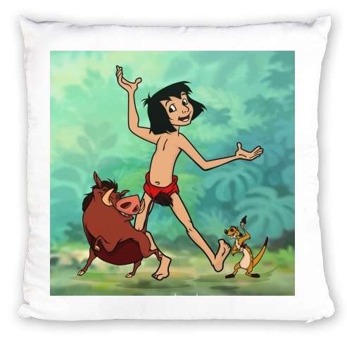 cuscino Disney Hangover Mowgli Timon and Pumbaa  