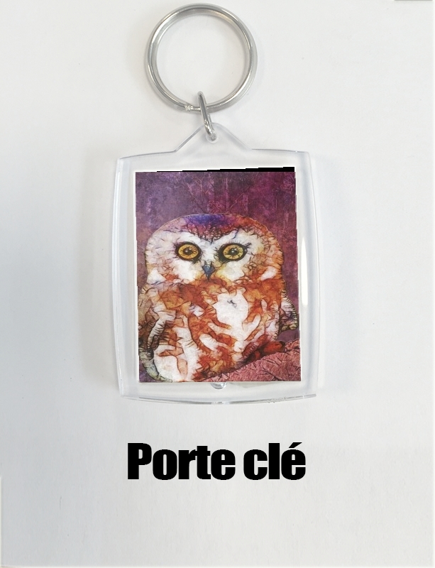 Portachiavi abstract cute owl 