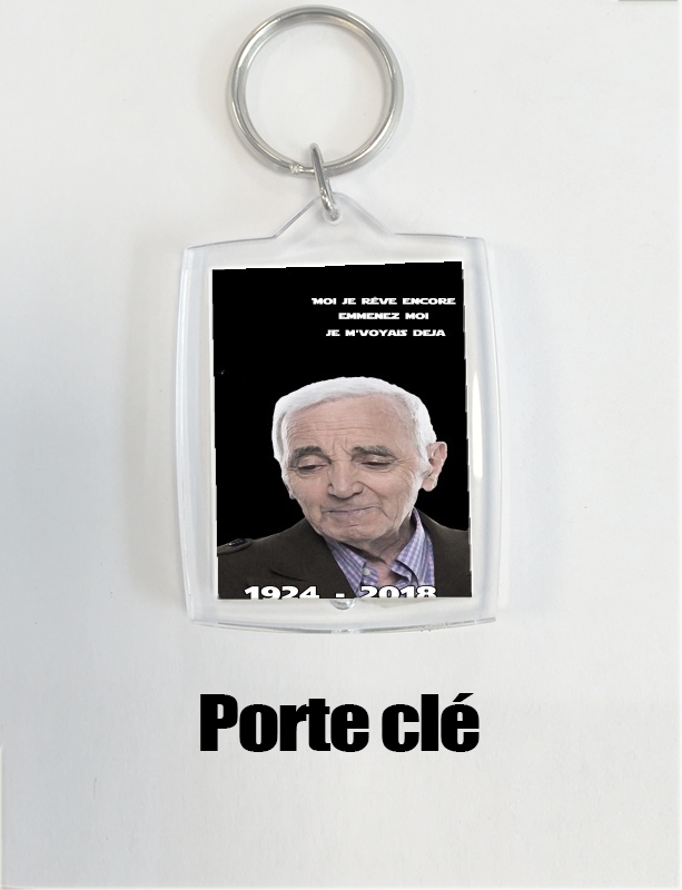 Portachiavi Aznavour Hommage Fan Tribute 