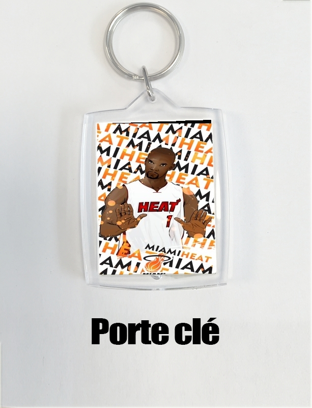 Portachiavi Basketball Stars: Chris Bosh - Miami Heat 