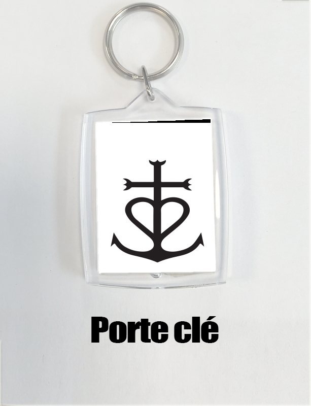 Portachiavi Croix de Camargue 