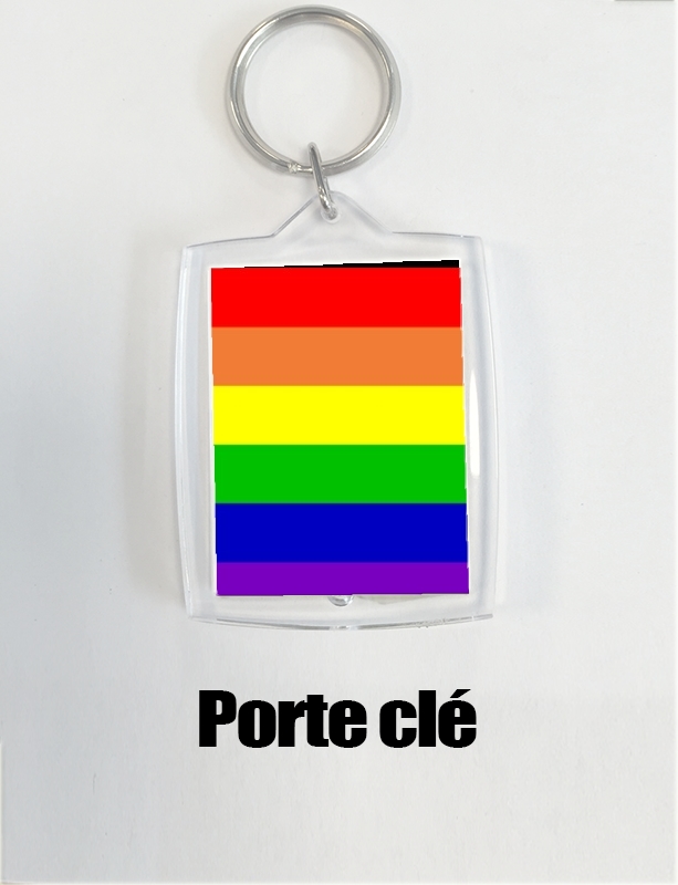 Portachiavi Bandiera Arco In Cielo Gay 