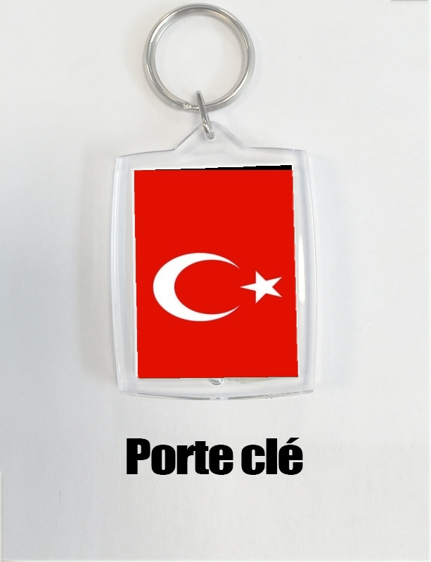 Portachiavi Bandiera della Turchia 