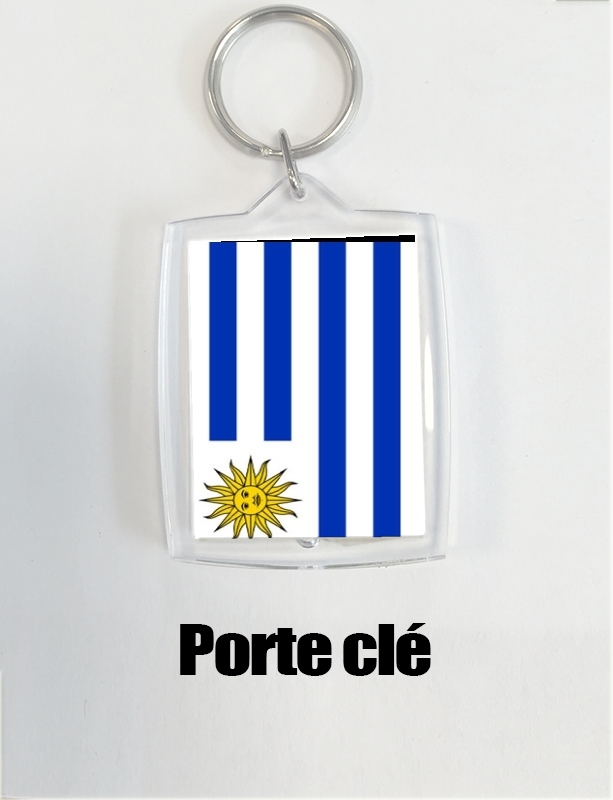 Portachiavi bandiera dell'Uruguay 