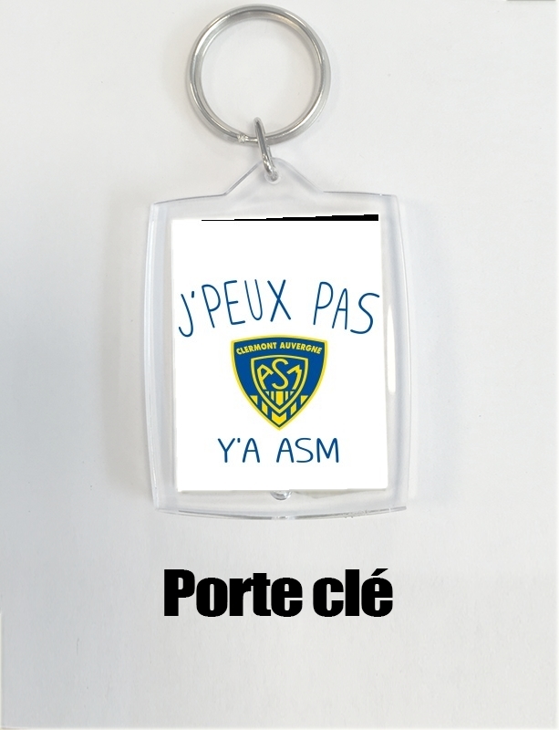 Portachiavi Je peux pas ya ASM - Rugby Clermont Auvergne 