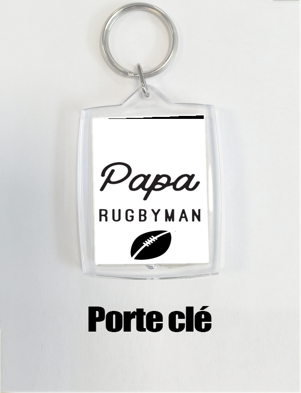 Portachiavi Papa Rugbyman 