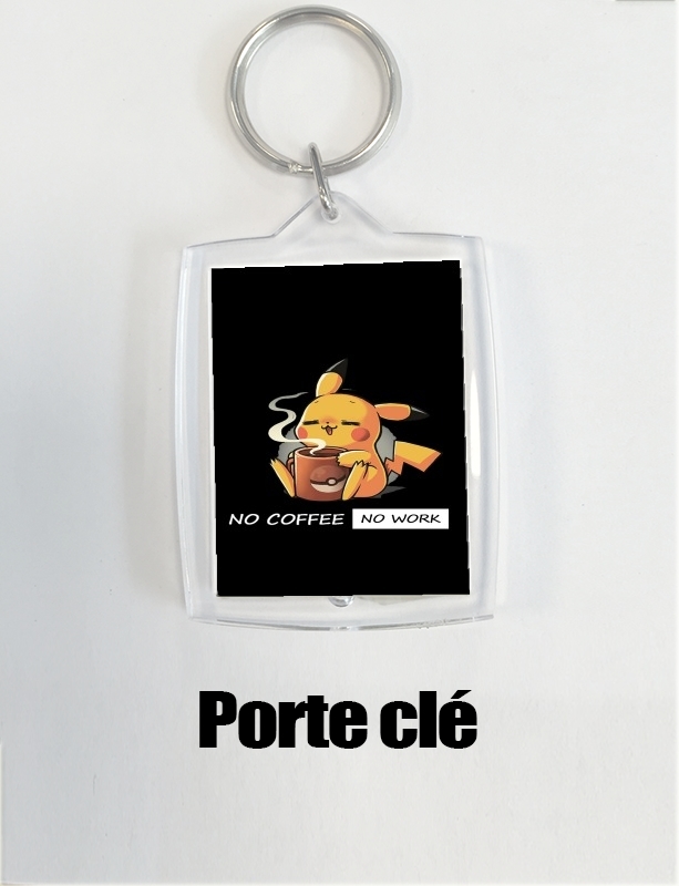 Portachiavi Pikachu Coffee Addict 