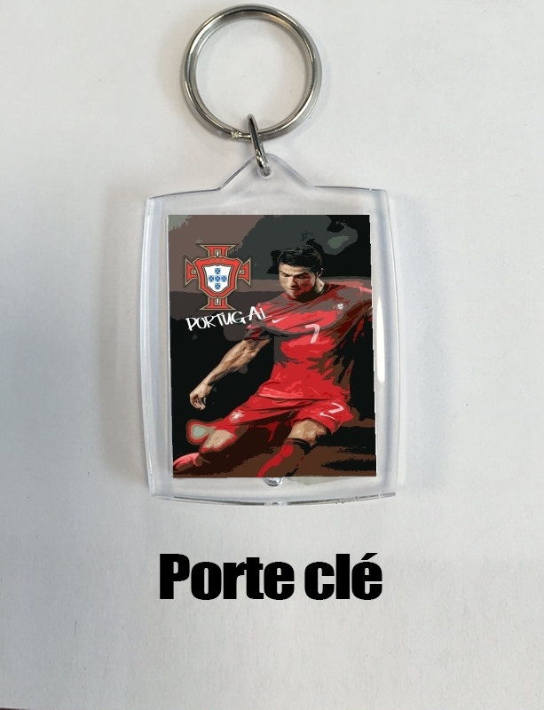 Portachiavi Portugal foot 2014 