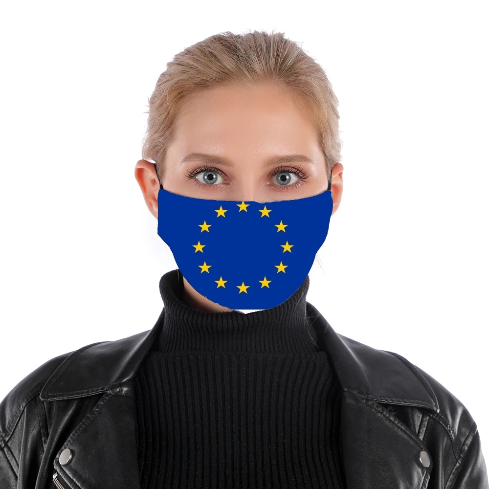 Maschera Bandiera Europa 
