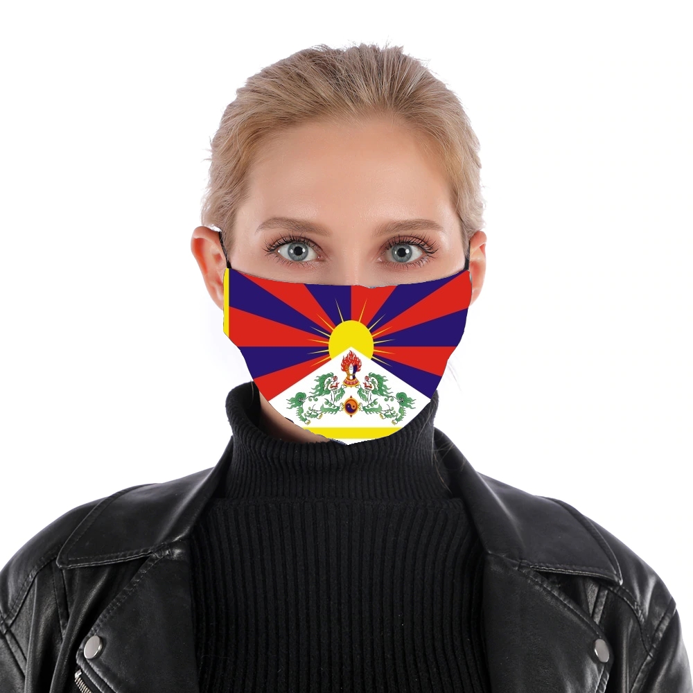Maschera Flag Of Tibet 