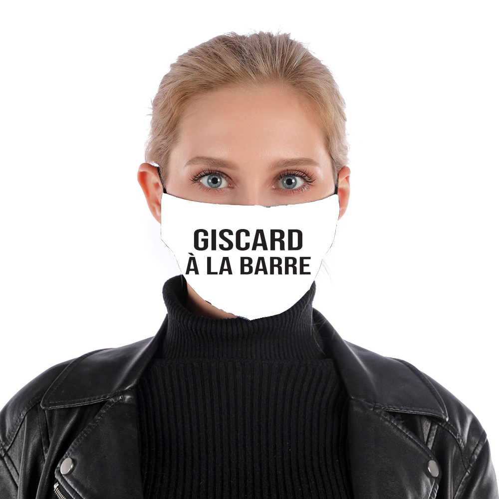 Maschera Giscard a la barre 