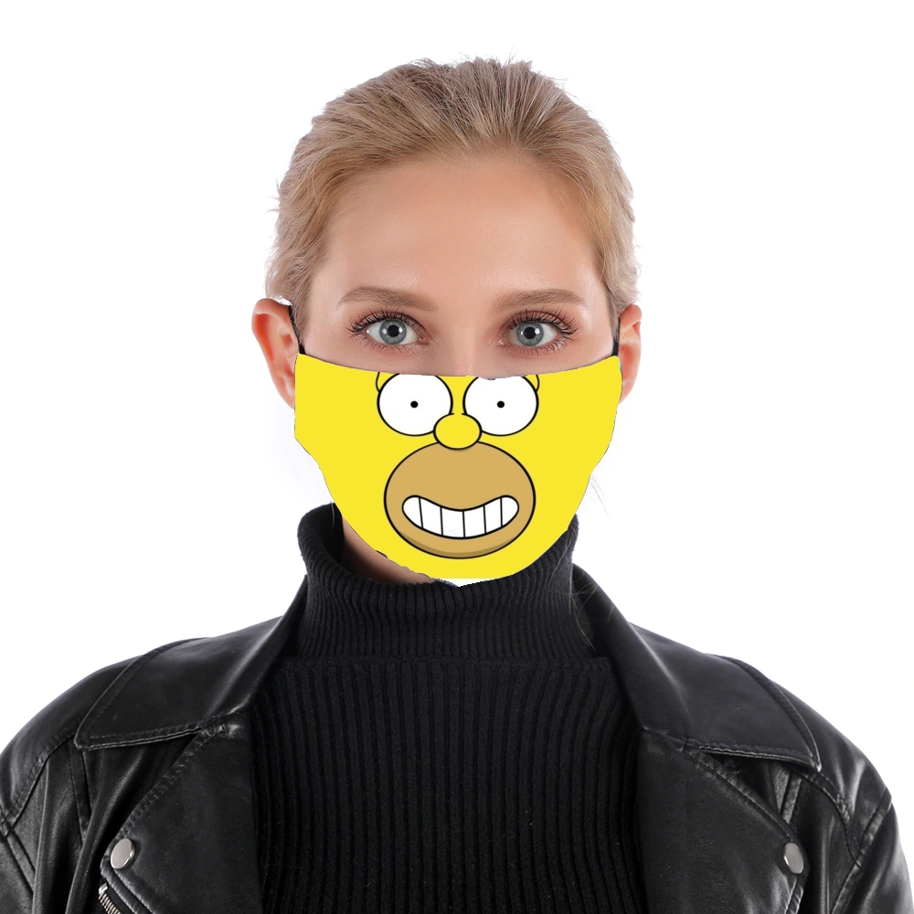 Maschera Homer Face 
