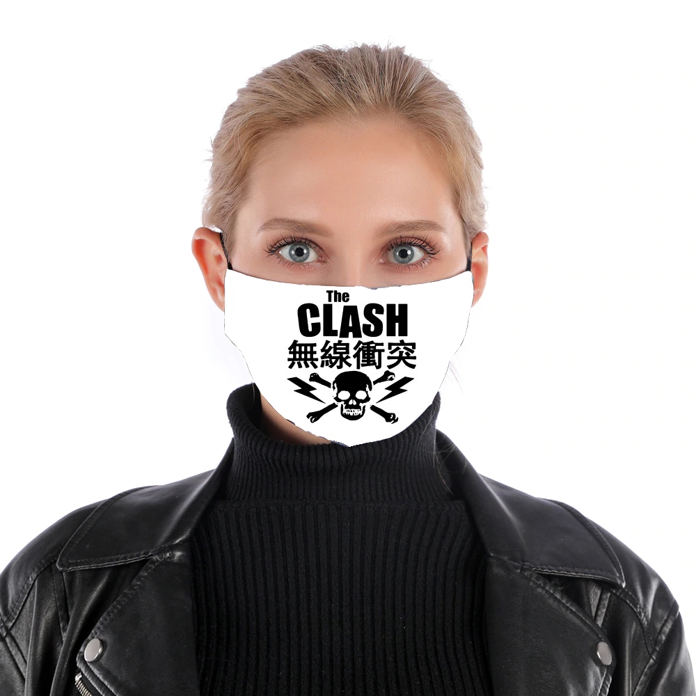 Maschera the clash punk asiatique 