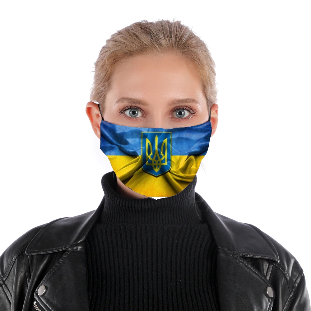 Maschera Ukraine Flag 