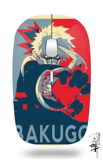 Mouse Bakugo Katsuki propaganda art 