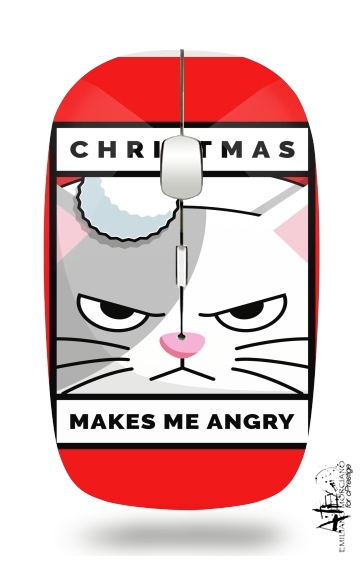 Mouse Christmas makes me Angry cat 