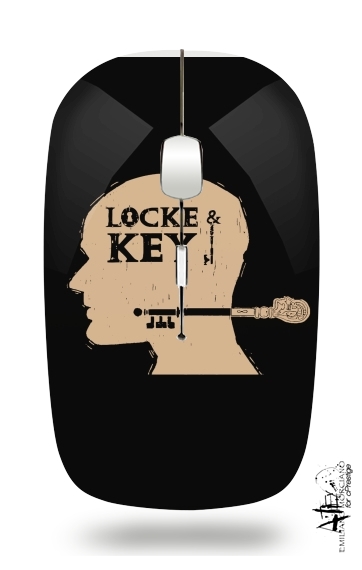 Mouse Locke Key Head Art 