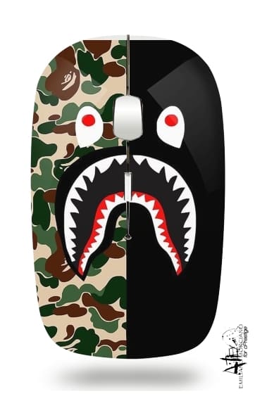 Mouse Shark Bape Camo Military Bicolor 