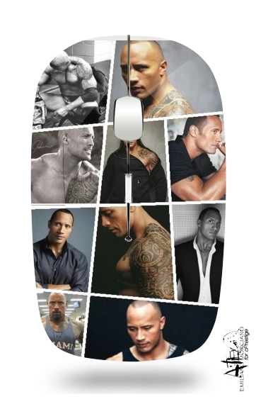 Mouse The Rock Collage 