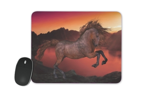 tapis de souris A Horse In The Sunset