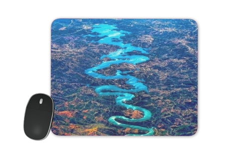 tapis de souris Blue dragon river portugal