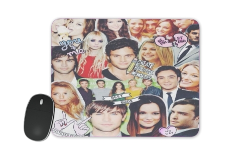 tapis de souris Gossip Girl Fan Collage