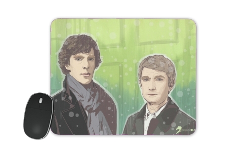 tapis de souris Sherlock and Watson