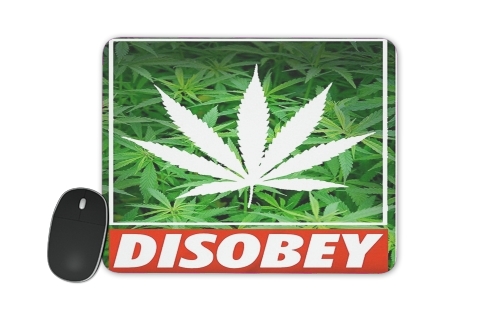 tappetino Weed Cannabis Disobey 