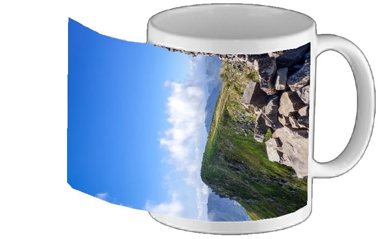 Mug Puy mary and chain of volcanoes of auvergne 