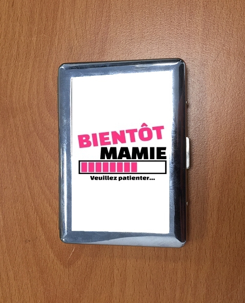 Porte Bientot Mamie Cadeau annonce naissance 