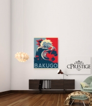 poster Bakugo Katsuki propaganda art