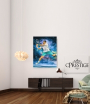 poster Djokovic Painting art