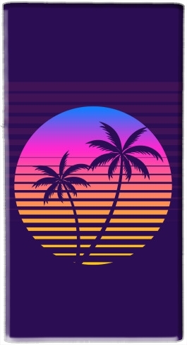 portatile Classic retro 80s style tropical sunset 