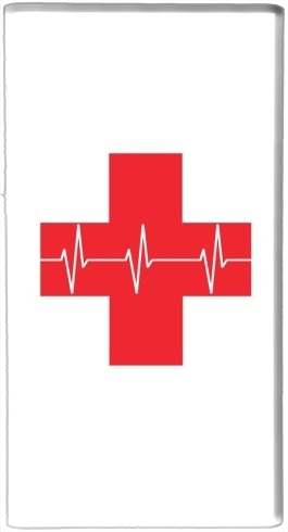 portatile Croix de secourisme EKG Heartbeat 