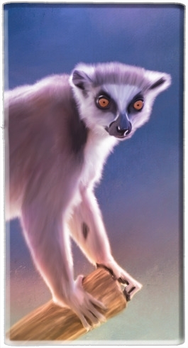 portatile Cute painted Ring-tailed lemur 