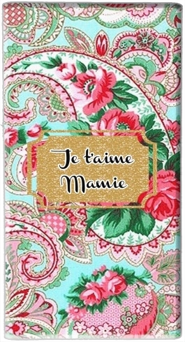 portatile Floral Old Tissue - Je t'aime Mamie 