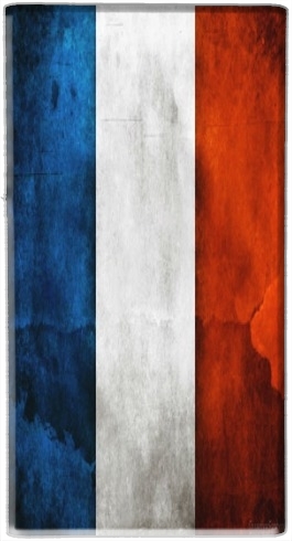 portatile Bandiera Francia Vintage 