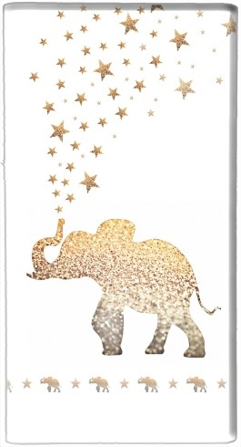 portatile Gatsby Gold Glitter Elephant 